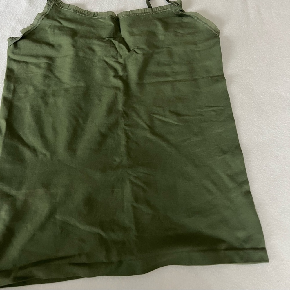 - Ann Taylor military green camisole